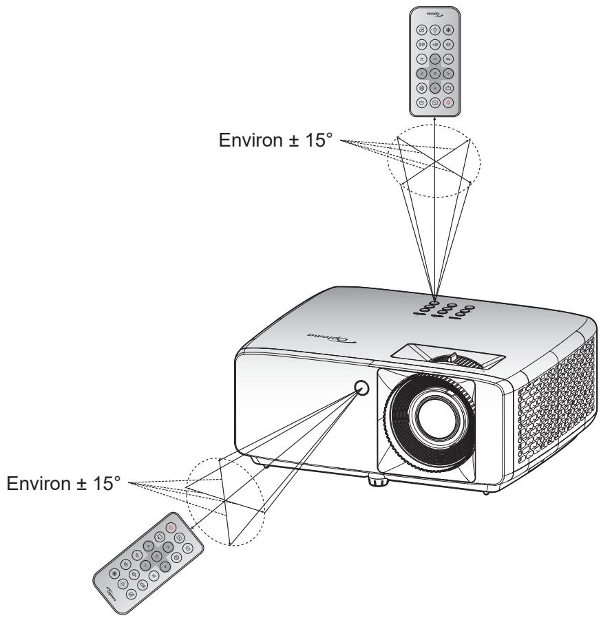 OPTOMA UHZ35 - Portée effective - 1