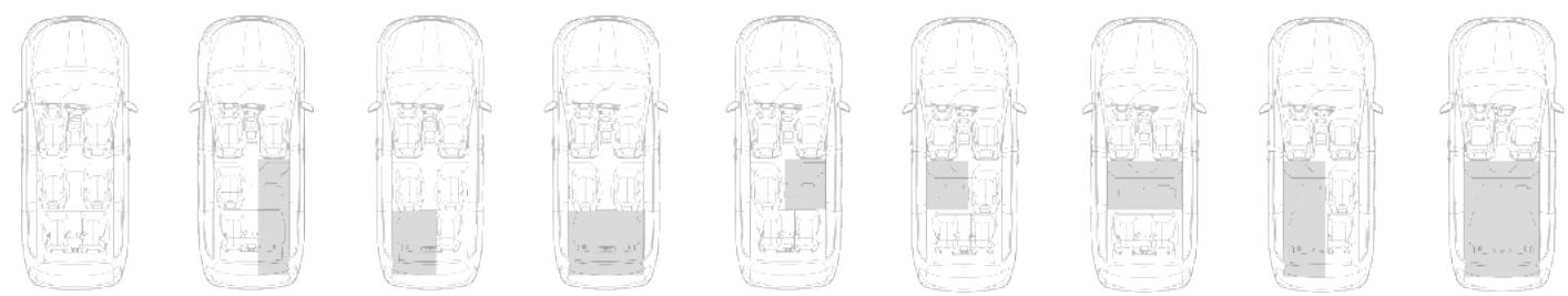 Chrysler Pacifica 2 (2017) - JUSQUÀ 243 CONFIGURATIONS DES SIÉGES - 1