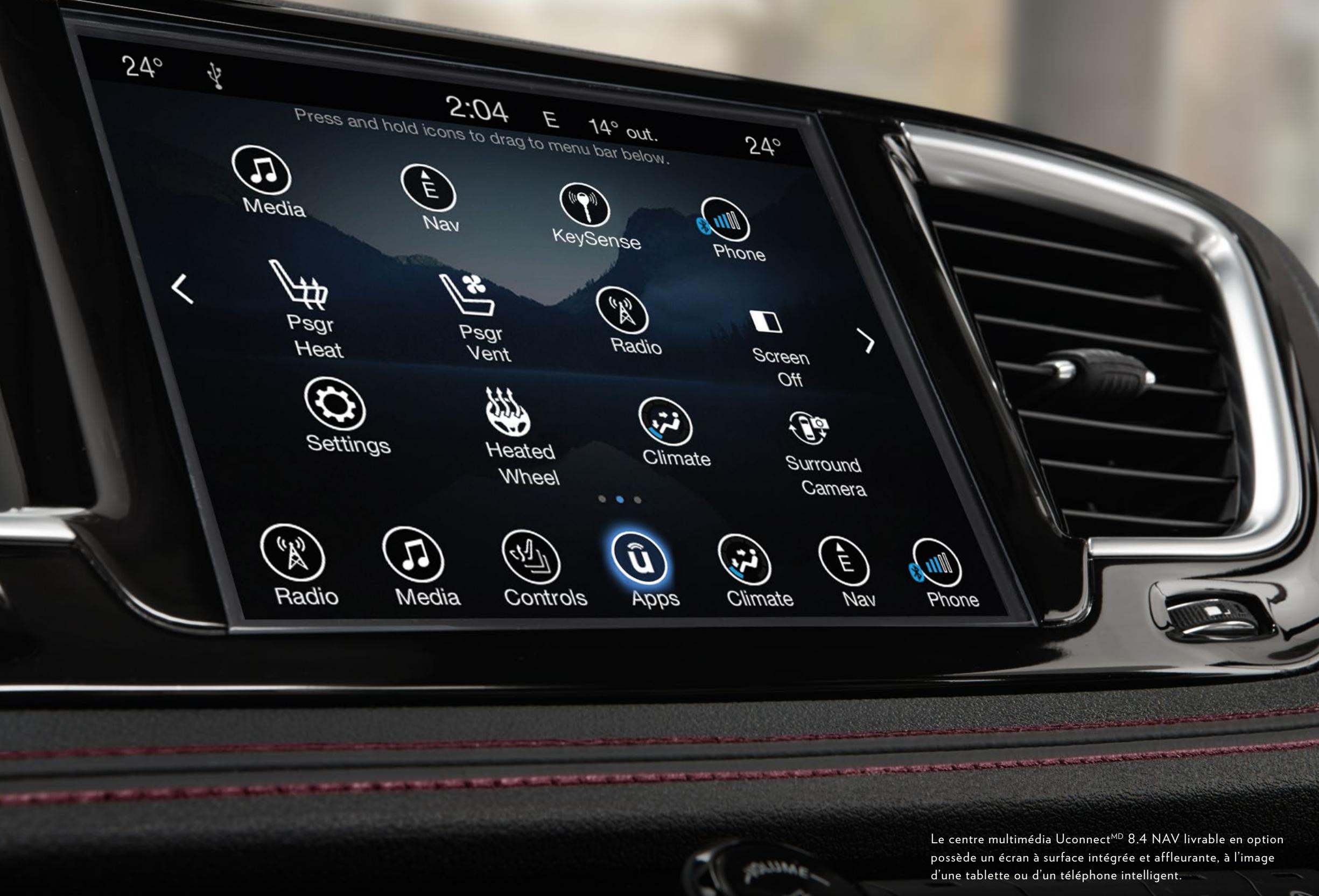 Chrysler Pacifica 2 (2017) - TUNE START DE SIRIUSXM - 1