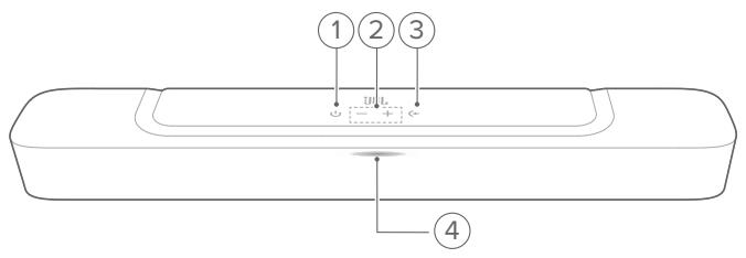 JBL BAR2.0ALLINONEMK2 - Commandes et témoins - 1