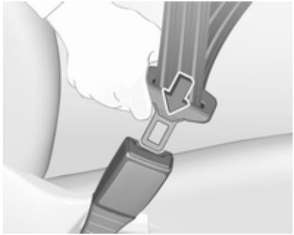 OPEL Cascada (2013-2019) - Ceinture de sécurité à trois points - 2