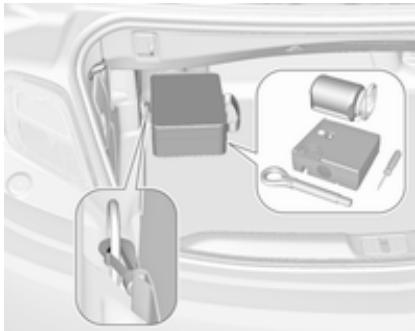 OPEL Cascada (2013-2019) - Véhicules avec kit de réparation des pneus - 2