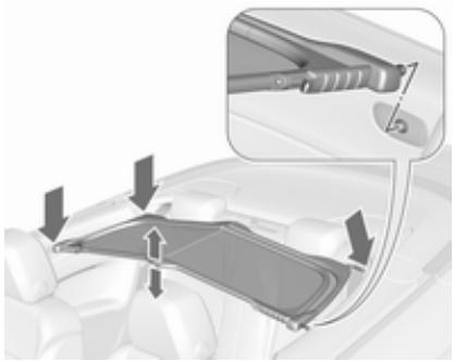 OPEL Cascada (2013-2019) - Placement du grand déflecteur d'air - 2