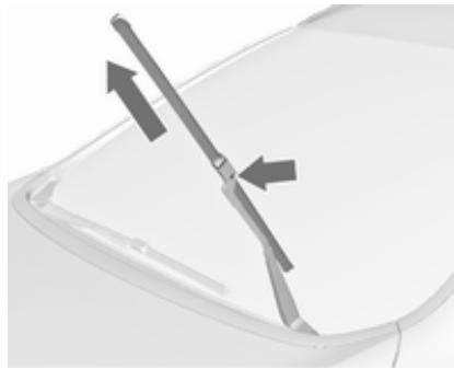 OPEL Cascada (2013-2019) - Remplacement des balais d'essuie-glace - 1