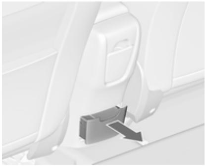 OPEL Cascada (2013-2019) - Console arrière - 1
