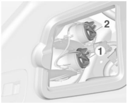 OPEL Cascada (2013-2019) - Feux additionnels dans l'encadrement du couvercle de coffre - 2