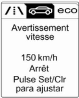 OPEL Cascada (2013-2019) - Menu informations véhicule - 2