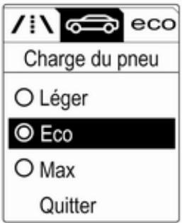 OPEL Cascada (2013-2019) - État de charge du véhicule - 1