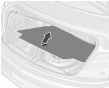 OPEL Cascada (2013-2019) - Recouvrement des rangements dans le plancher arrière - 1