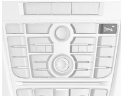 OPEL Cascada (2013-2019) - Bouton d'aide au stationnement □P△ et logique de fonctionnement - 1