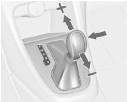 OPEL Cascada (2013-2019) - Mode manuel - 1