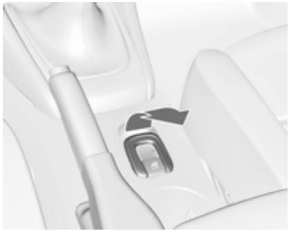 OPEL Cascada (2013-2019) - Utilisation avec le commutateur de la console centrale - 1