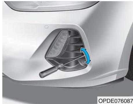 HYUNDAI i30 PD - 3 (2017-2020) - Orientation des feuix antibrouillard avant - 1
