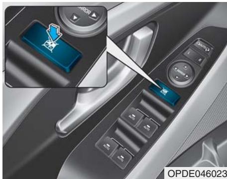 HYUNDAI i30 PD - 3 (2017-2020) - Commutateur de verrouillage des vitres électriques - 1
