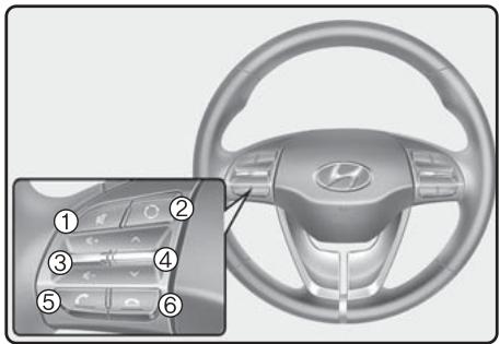 HYUNDAI i30 PD - 3 (2017-2020) - Commandes au volant - 1