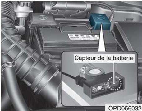 HYUNDAI i30 PD - 3 (2017-2020) - Désactivation du capteur de la batterie - 1