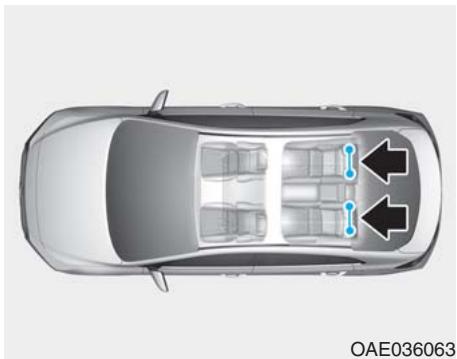 HYUNDAI i30 PD - 3 (2017-2020) - Points d'ancrage et ancrage de sangle supérieure ISOFIX pour enfants - 1