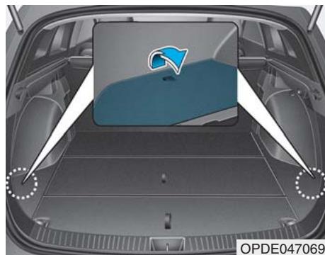 HYUNDAI i30 PD - 3 (2017-2020) - Plateau à bagages létal (sur vehicule break équipé) - 1