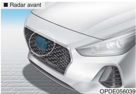 HYUNDAI i30 PD - 3 (2017-2020) - Capteur radar avant de l'FCA - 1