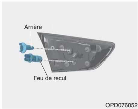 HYUNDAI i30 PD - 3 (2017-2020) - Feux stop/arrière (Type A) et clignotants - 5
