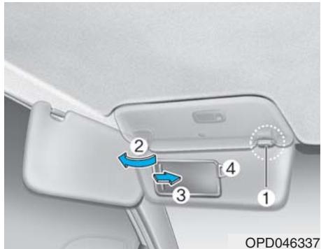 HYUNDAI i30 PD - 3 (2017-2020) - Pare-soleil - 1