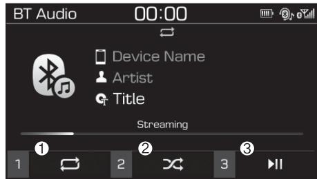 HYUNDAI i30 PD - 3 (2017-2020) - Fonctionnalités audio Bluetooth® (le cas échéant) - 1