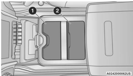RAM 1500 (2019-2024) - Console centrale de catégorie supérieure - selon l'equipement - 1