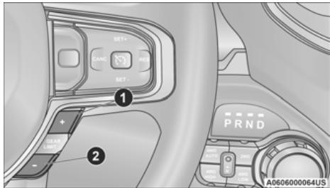 RAM 1500 (2019-2024) - Fonctionnement de la seLECTION électronique des rapports - 1