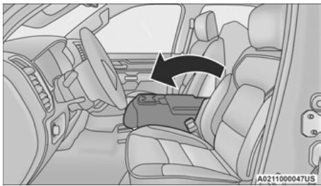 RAM 1500 (2019-2024) - Banquette avant 40-20-40 - selon l'equipement - 2