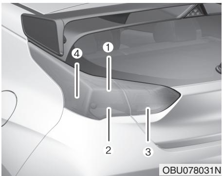 HYUNDAI Veloster (2018-2022) - Remplacement des ampoules des feux arrière - 1
