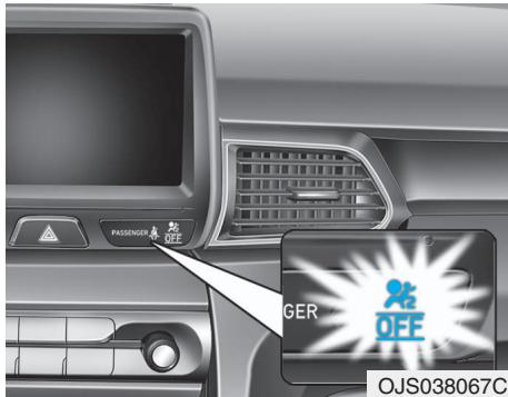 HYUNDAI Veloster (2018-2022) - Système de classification de l'occupant (OCS) - 1