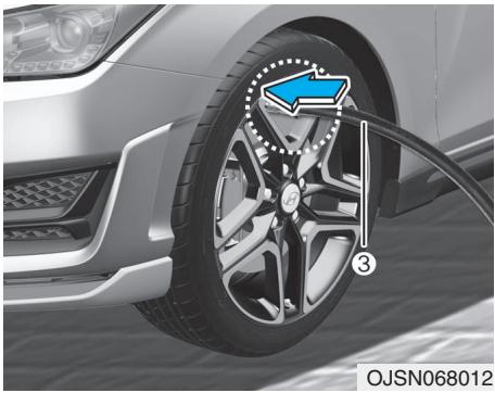 HYUNDAI Veloster (2018-2022) - Vérification de la pression du pneu - 2