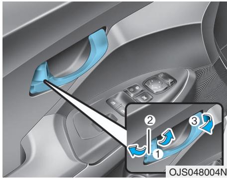 HYUNDAI Veloster (2018-2022) - Avec la touche de verrouillage des portières - 1