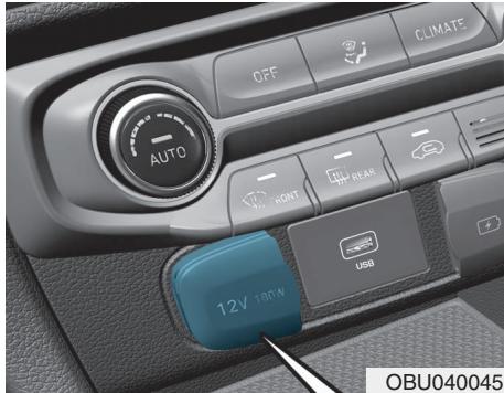 HYUNDAI Veloster (2018-2022) - Prise de courant - 1