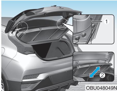HYUNDAI Veloster (2018-2022) - Cache-bagages - 1