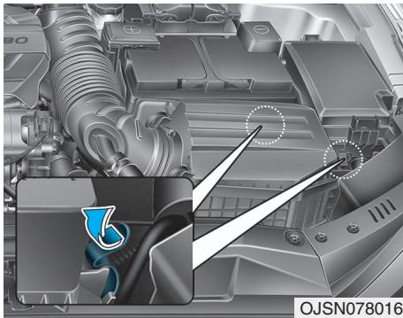HYUNDAI Veloster (2018-2022) - Remplacement du filtre - 2