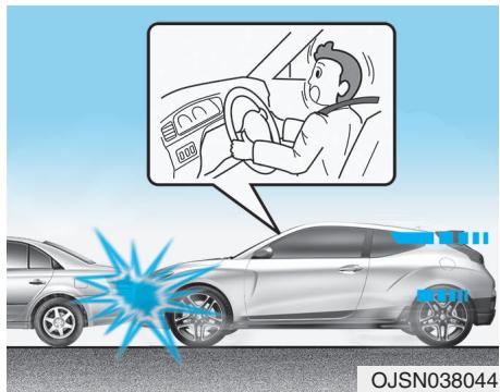 HYUNDAI Veloster (2018-2022) - Situations dans lesquelles les coussins gonflables pourraient ne pas se déployer - 1