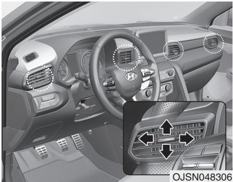 HYUNDAI Veloster (2018-2022) - Bouches d'air au tableau de bord - 1