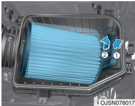 HYUNDAI Veloster (2018-2022) - Remplacement du filtre - 3