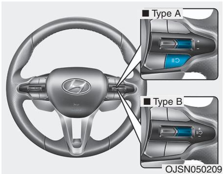 HYUNDAI Veloster (2018-2022) - Pour reprendre la vitesse enregistrée - 1