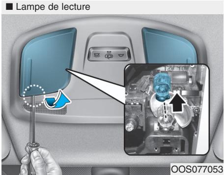 HYUNDAI Veloster (2018-2022) - Lampe de lecture, plafonnier, lampe de miroir de pare-soleil et lampe du compartiment à bagages - 1