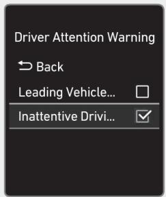 HYUNDAI Veloster (2018-2022) - Avertissement d'attention du conducteur - 1