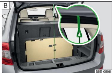 SKODA Octavia 3 (2017-2020) - Fixer le revêtement du coffre - 2
