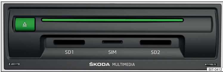 SKODA Octavia 3 (2017-2020) - CD/DVD - 1