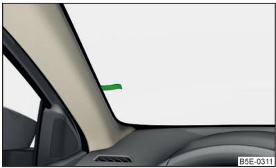 SKODA Octavia 3 (2017-2020) - Étui à tickets - 1