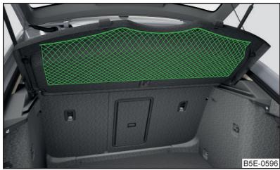 SKODA Octavia 3 (2017-2020) - Filet sur la plage arrêté du coffre - 1