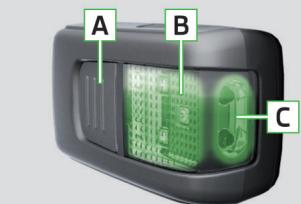 SKODA Octavia 3 (2017-2020) - Lampe amabile - 1