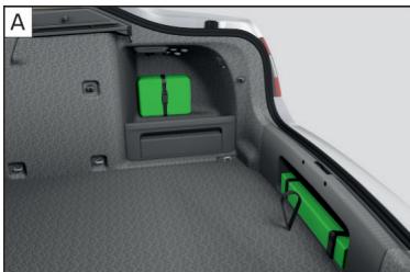 SKODA Octavia 3 (2017-2020) - Trousse de secours et triangle de présignalisation - 1