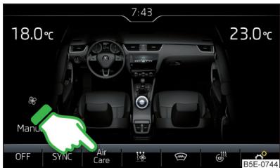 SKODA Octavia 3 (2017-2020) - Climatronic - fonction Air Care - 1