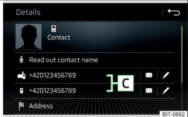 SKODA Octavia 3 (2017-2020) - Messagerie (ne s'applique pas pour l'Infotainment Swing) - 2